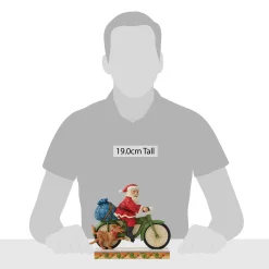 Cheap Enesco Gift Santa Riding Bicycle