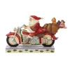 Cheap Enesco Gift Santa Riding Motorcycle