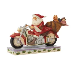 Cheap Enesco Gift Santa Riding Motorcycle