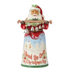 Outlet Enesco Gift Santa Song Series Figurine