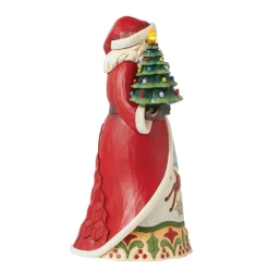Discount Enesco Gift Santa Vintage LED Tree Fig