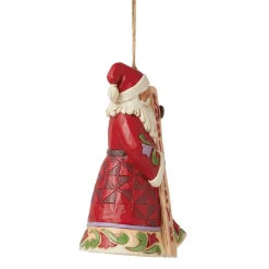 Hot Enesco Gift Santa with Porch Board Orn