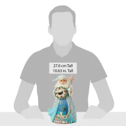 Best Enesco Gift Santa with Sand Dollar Fig
