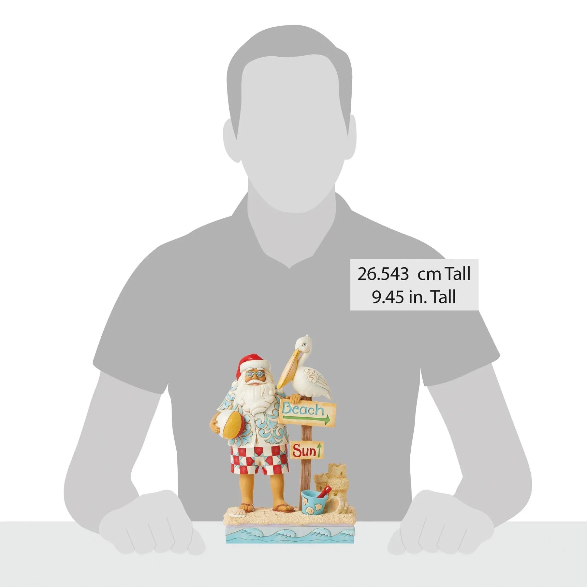 Cheap Enesco Gift Santa with Signs and Pelican