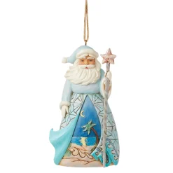 Outlet Enesco Gift Santa with Starfish Cane Orn