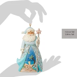 Outlet Enesco Gift Santa with Starfish Cane Orn