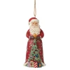 Best Enesco Gift Santa with Tree in Skirt Orn