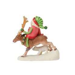 Clearance Enesco Gift Santa's Wild Ride Figurine