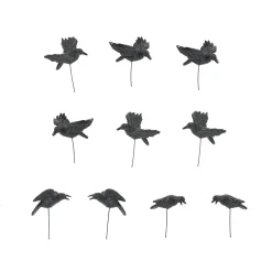 Shop Department 56 Set of 10 Halloween Crows