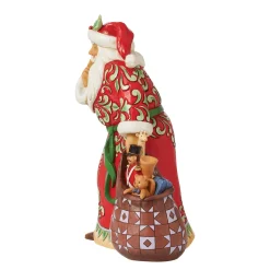 Shop Enesco Gift Shush Santa Figurine