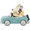 Fashion Enesco Gift Snoopy & Woodstock in Car Surf