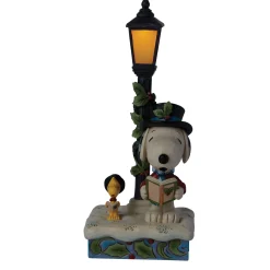 Outlet Enesco Gift Snoopy & Woodstock Lamp Post