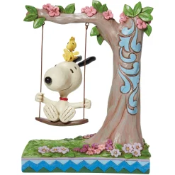 Cheap Enesco Gift Snoopy & Woodstock on Swing