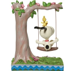 Cheap Enesco Gift Snoopy & Woodstock on Swing