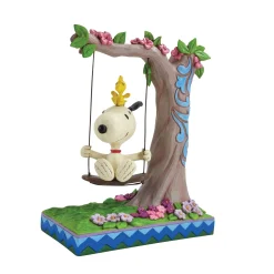 Cheap Enesco Gift Snoopy & Woodstock on Swing