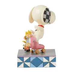 Online Enesco Gift Snoopy & Woodstock Roller Skat