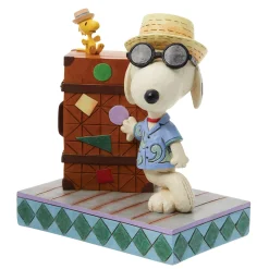 New Enesco Gift Snoopy & Woodstock Vacation