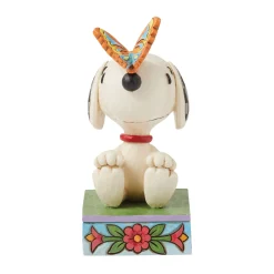 Store Enesco Gift Snoopy Butterfly on Nose