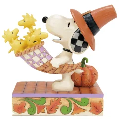 New Enesco Gift Snoopy Cornucopia
