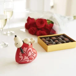 Shop Enesco Gift Snoopy Laying On Heart