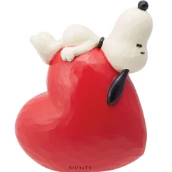 Shop Enesco Gift Snoopy Laying On Heart