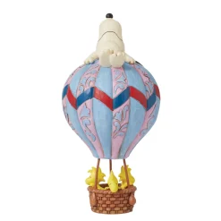 Best Sale Enesco Gift Snoopy laying on Hot Air Ballo