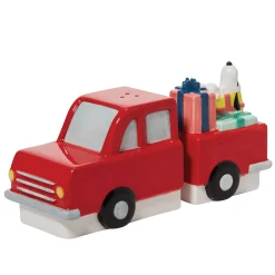 Fashion Department 56 Snoopy Red Truck