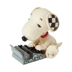 New Enesco Gift Snoopy Typing Mini