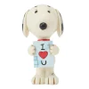 Flash Sale Enesco Gift Snoopy with Love Sign Mini