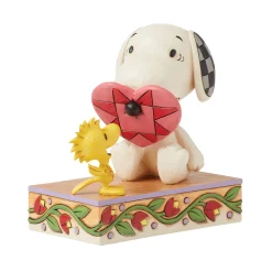 Clearance Enesco Gift Snoopy with Nose Through Heart