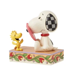 Clearance Enesco Gift Snoopy with Nose Through Heart
