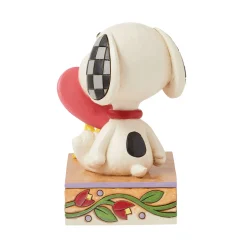 Clearance Enesco Gift Snoopy with Nose Through Heart