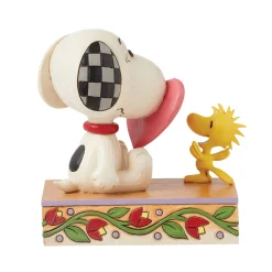 Clearance Enesco Gift Snoopy with Nose Through Heart