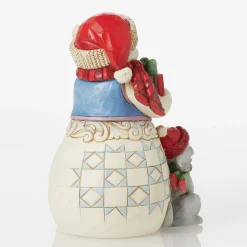 Online Enesco Gift Snow Couple with Puppy Fig