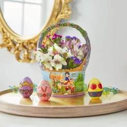 Cheap Enesco Gift Snow White Basket & Eggs