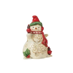 Shop Enesco Gift Snowman with Earmuffs Figurine