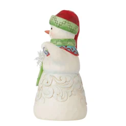 Best Enesco Gift Snowman with Long Hat Fig