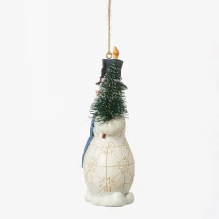 Best Enesco Gift Snowman with Sisal Tree Orn