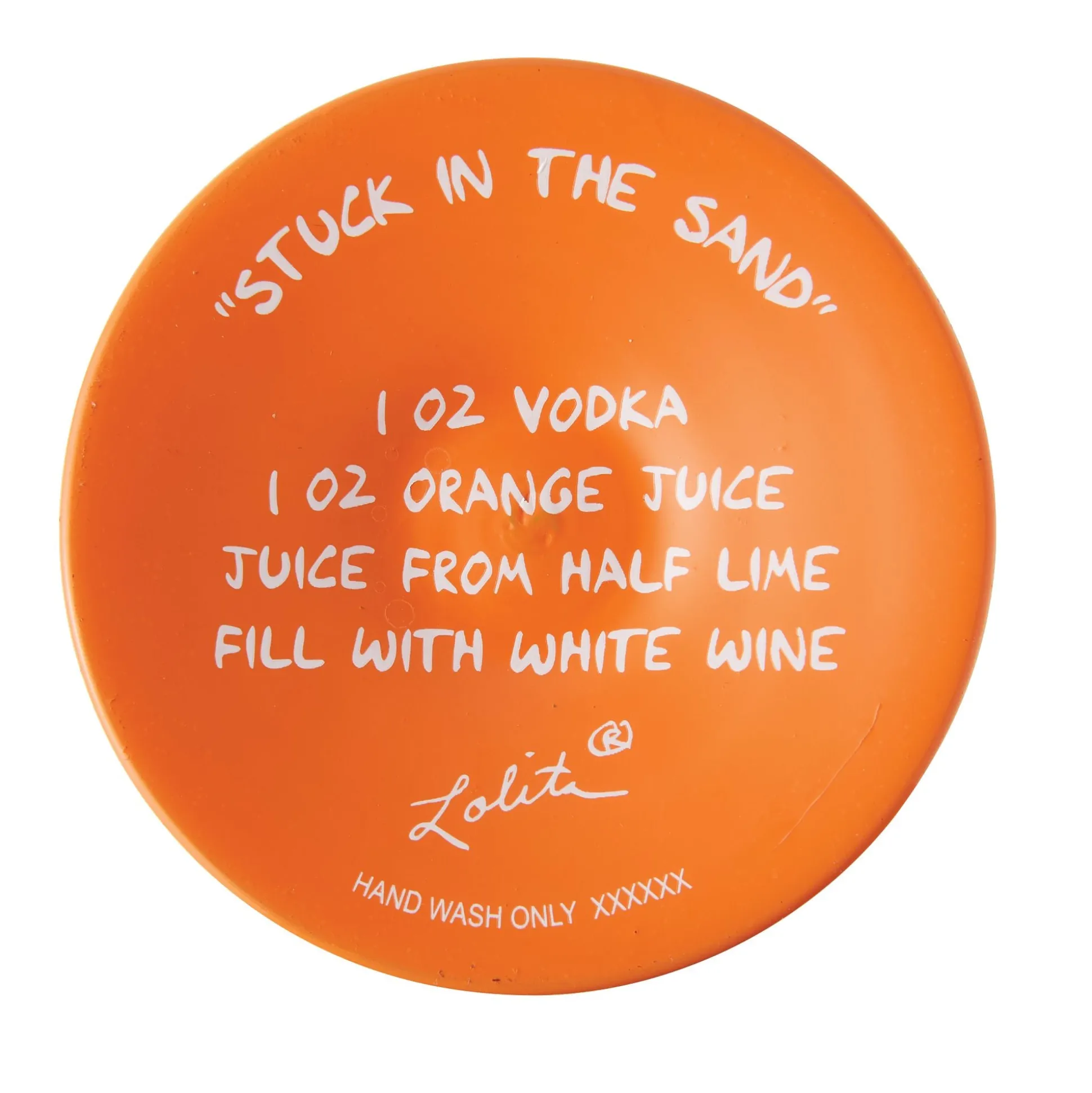 Online Enesco Gift Stuck in the Sand Wine Glass
