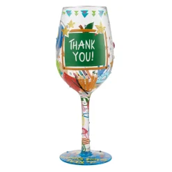 Store Enesco Gift Super Teacher Wine Glass