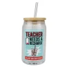 New Enesco Gift Teacher Latte Glass with Lid