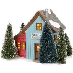Cheap Department 56 Village Farms Tree Lot