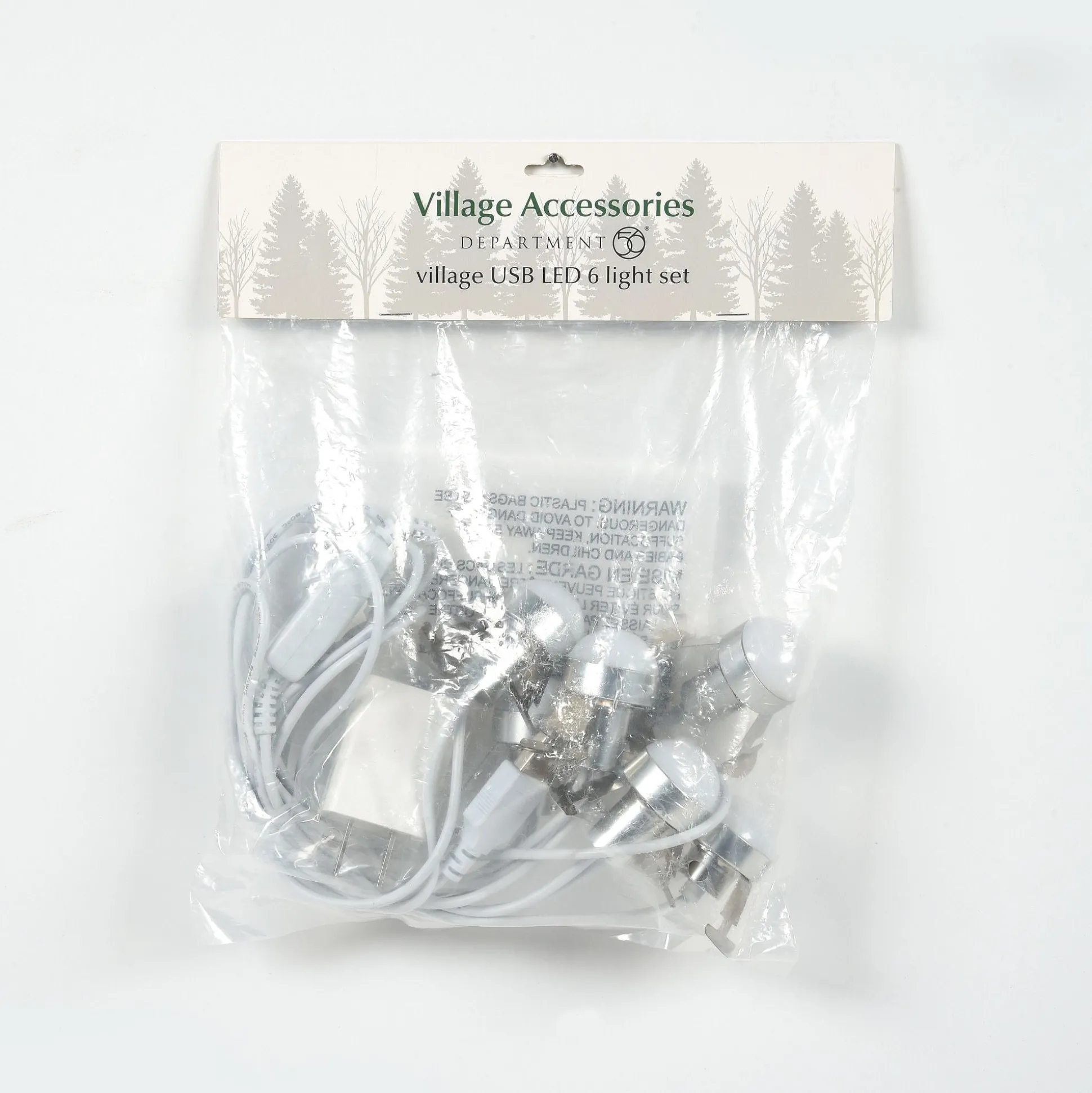 Fashion Department 56 Village USB LED 6 Light Set