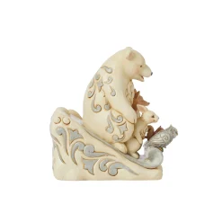 Clearance Enesco Gift Wdlnd Animals on Toboggan Fig