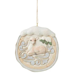 Shop Enesco Gift Wdlnd Birch Bark Fawn Scene Or