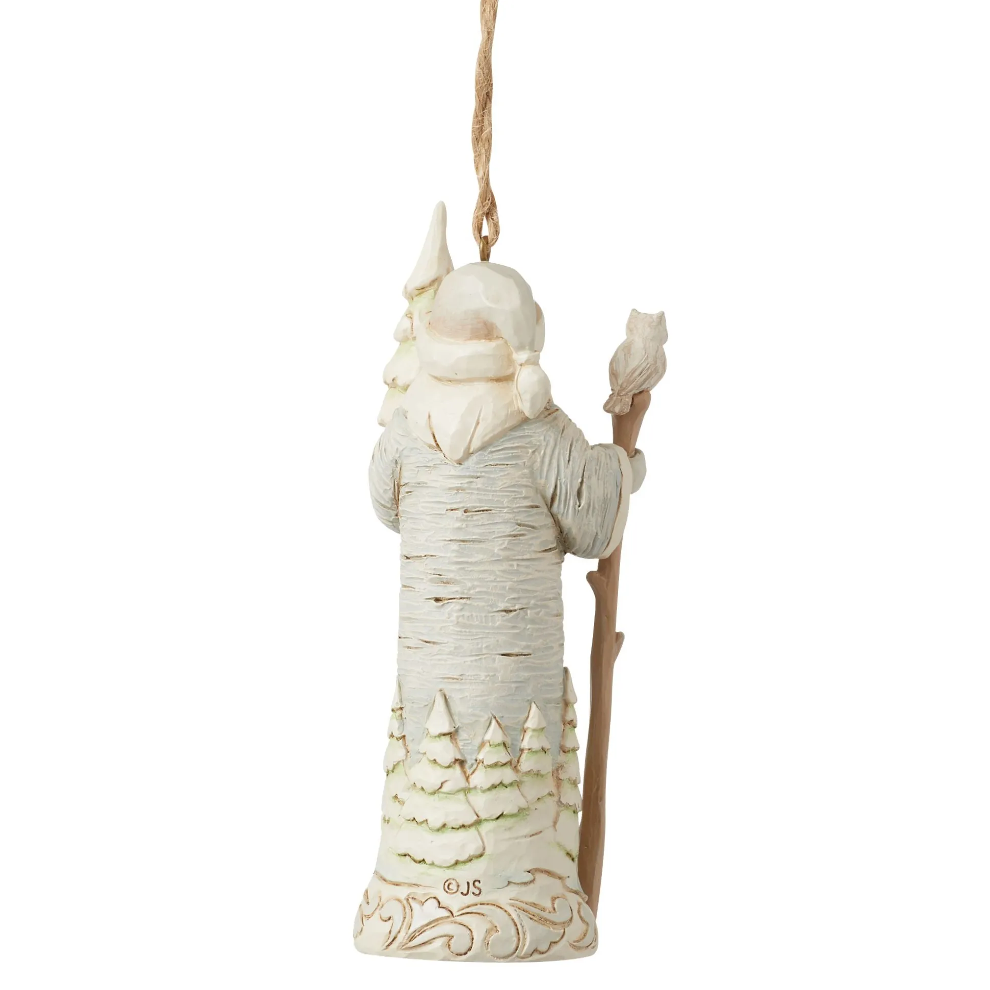 Fashion Enesco Gift Wdlnd Birch Bark Santa Orn
