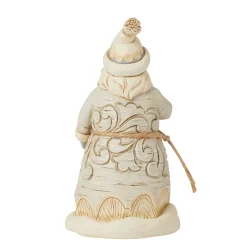 Store Enesco Gift Wdlnd Carved Santa Pipe Fig