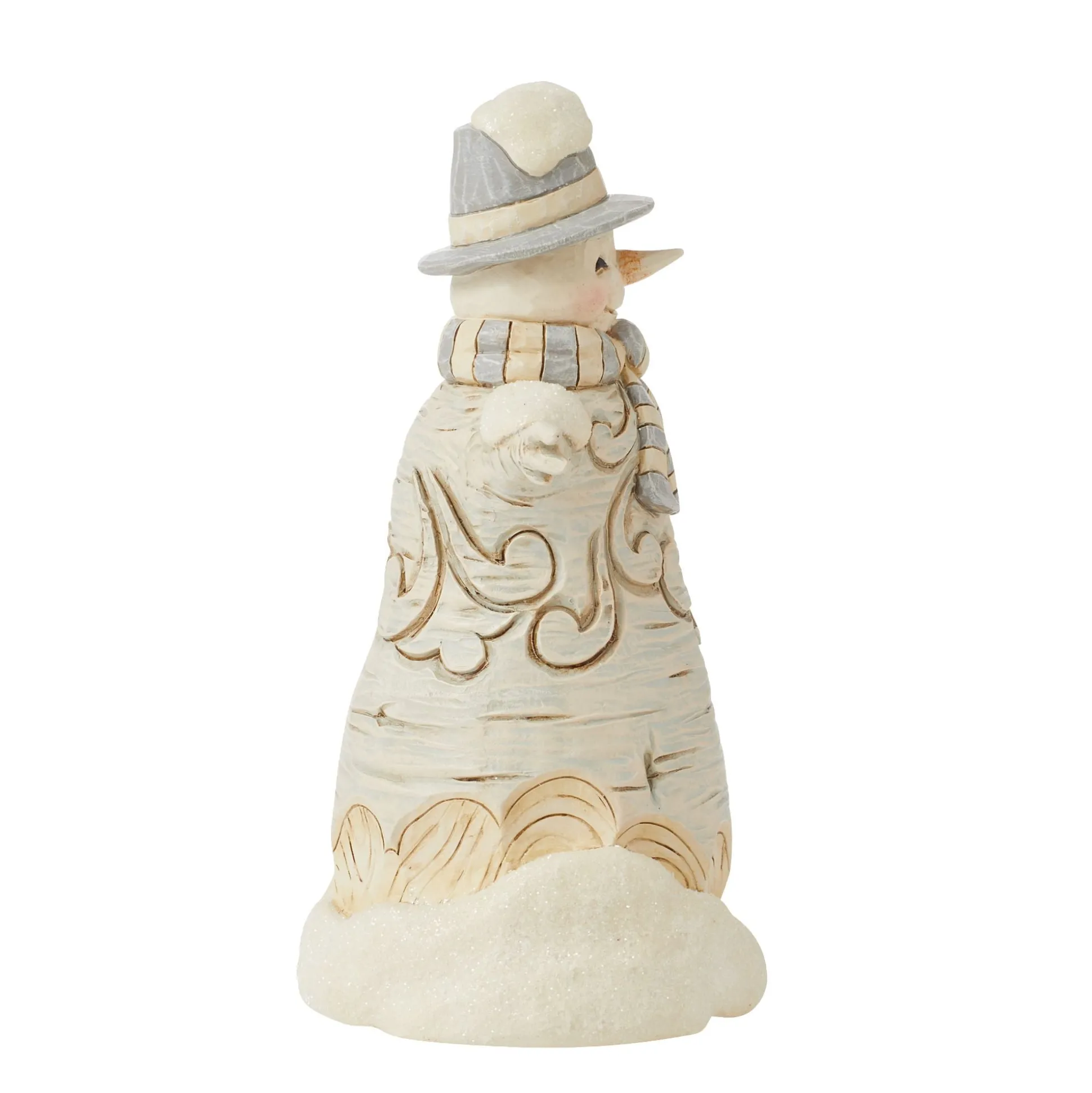 Shop Enesco Gift Wdlnd Carved Snowman Hat Fig