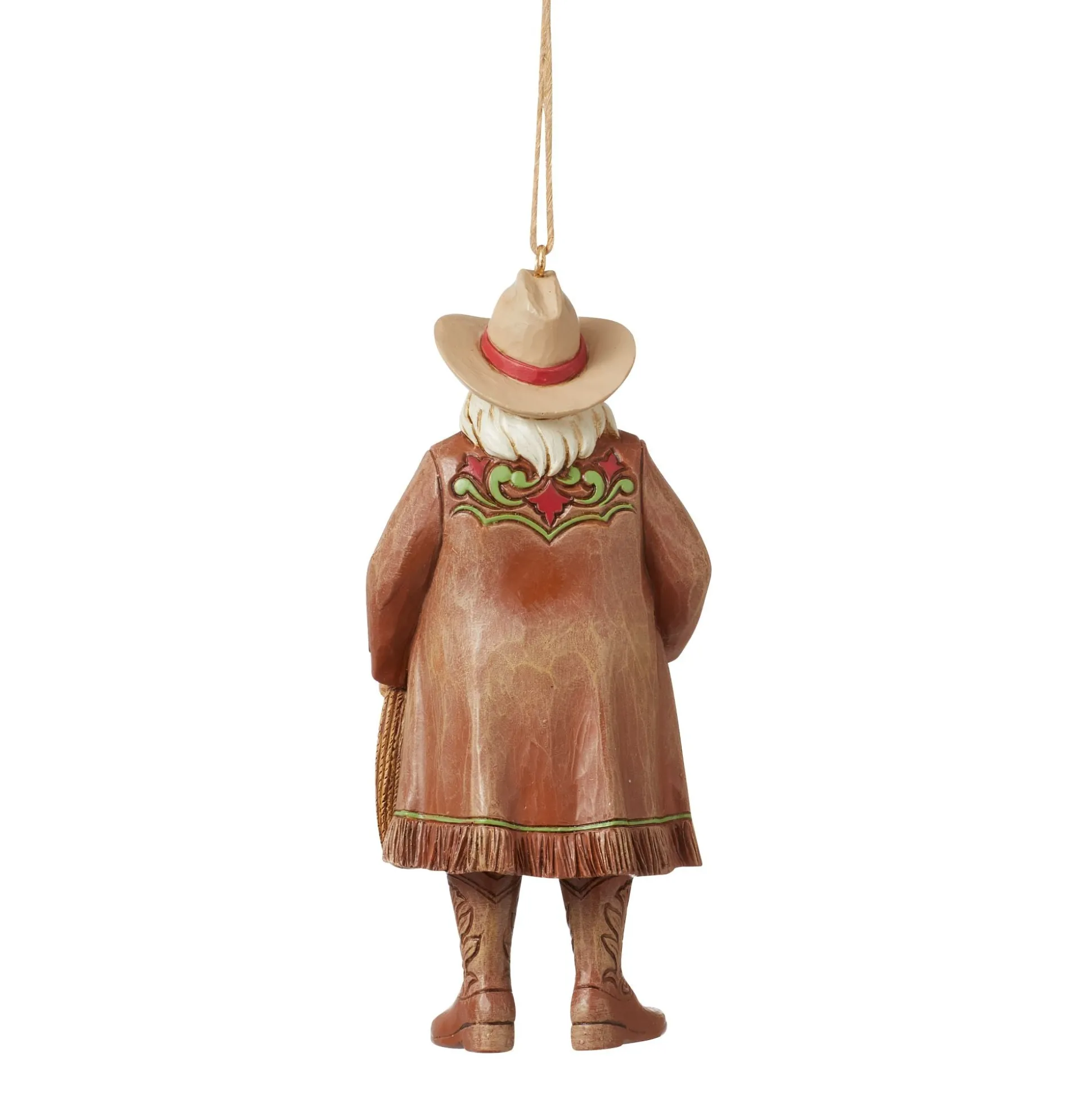 Discount Enesco Gift Western Santa Cowboy Hat Orn