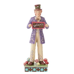 Hot Enesco Gift Willy Wonka w/Rotating ChocBar